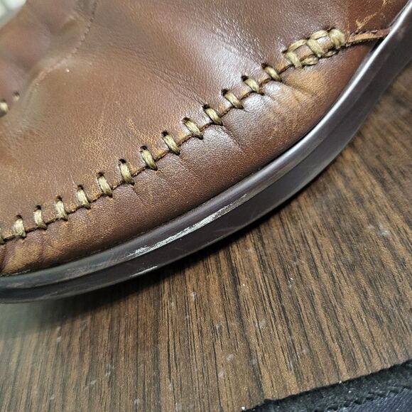 SAS Tripad Comfort Brown Leather Womens Casual Comfort Shoe, 8 - Picture 8 of 13
